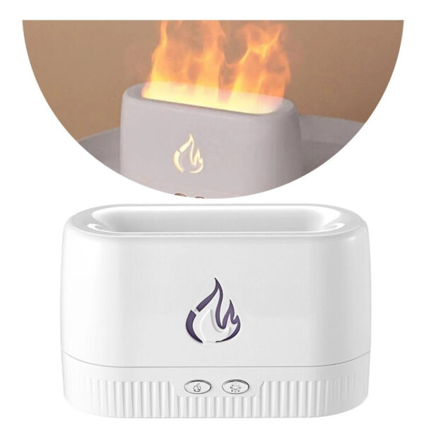 Difusor Aromas Umidificador LED 230ml Flame Aroma