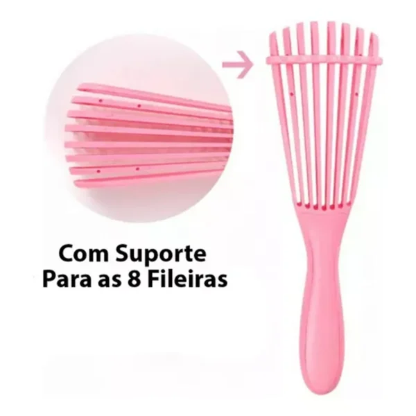 Escova De Cabelo Polvo Pink