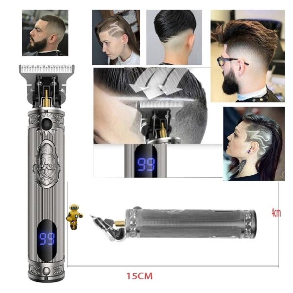 Kemei KM-700H Cortador Barba e Cabelo Profissional
