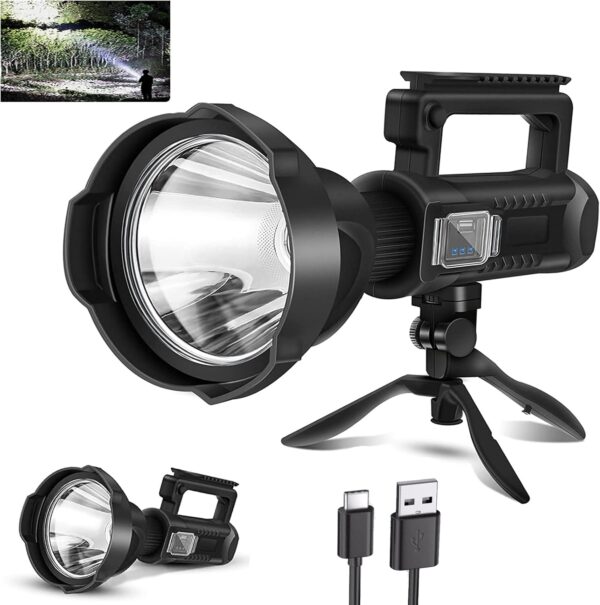 Holofote LED Super Brilhante Luatek com Tripé e USB