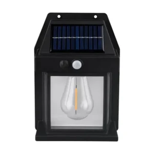 Luminária Solar LED Sensor de Presença Forte para Parede
