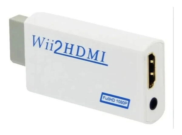Adaptador Conversor Wii para HDMI 1080p Branco