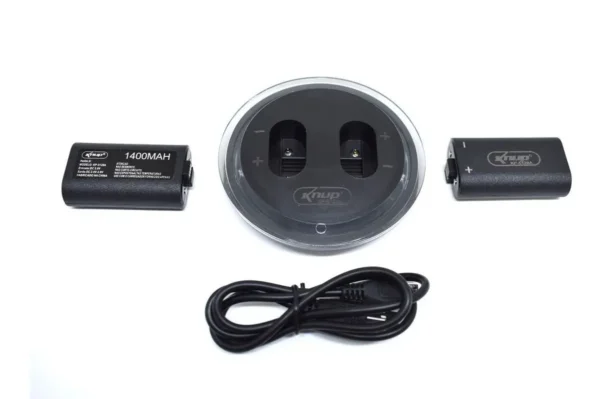Base Carregador Dock 2 Baterias Xbox One Knup KP-5128A