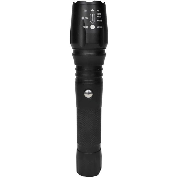 Lanterna Tática LED 128000LM Recarregável Profissional