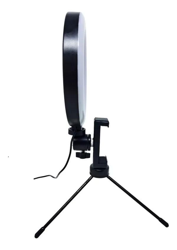 Ring Light 6 Polegadas LED 16cm Tripé Mesa Bivolt