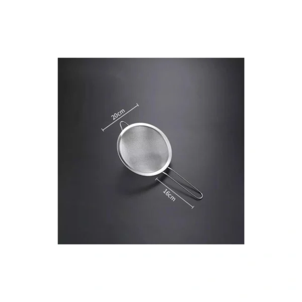Kit 3 Peneiras Coador em Aço Inox Cozinha