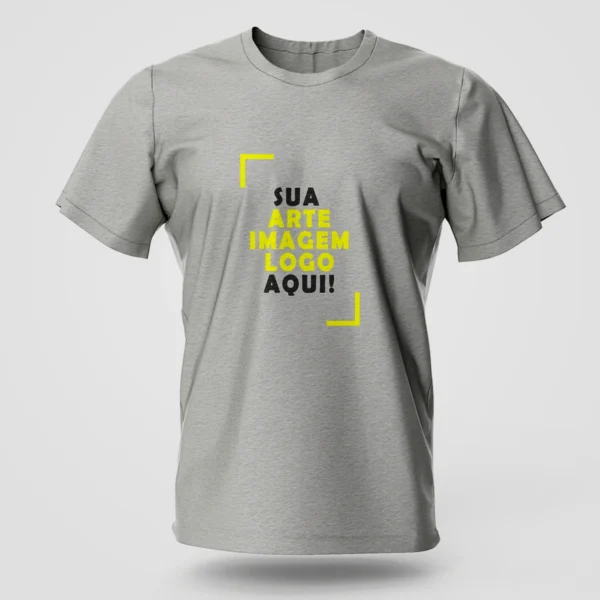 Kit 3 Camisetas Personalizadas Sua Estampa Aqui