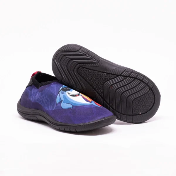 Kit Menino Sapatilha Infantil Aquática Hibrida + Chinelo Infantil Heróis