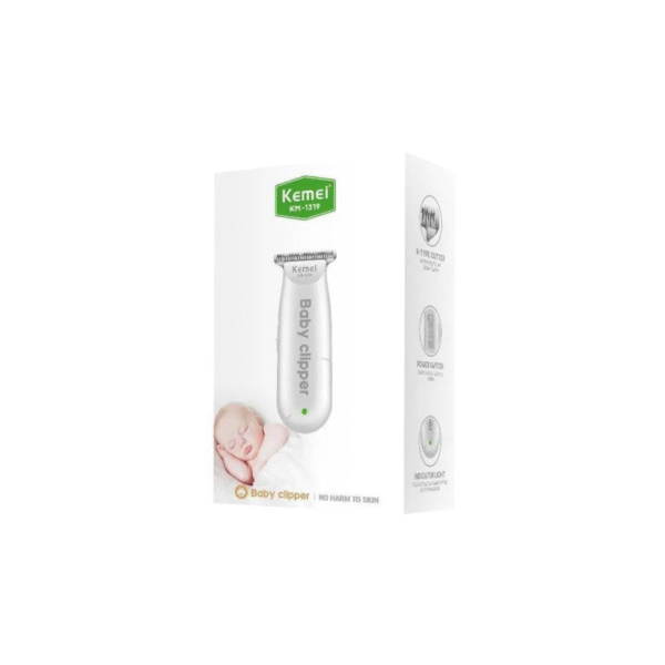 Máquina de Cortar Cabelo Infantil Portátil Kemei 1319