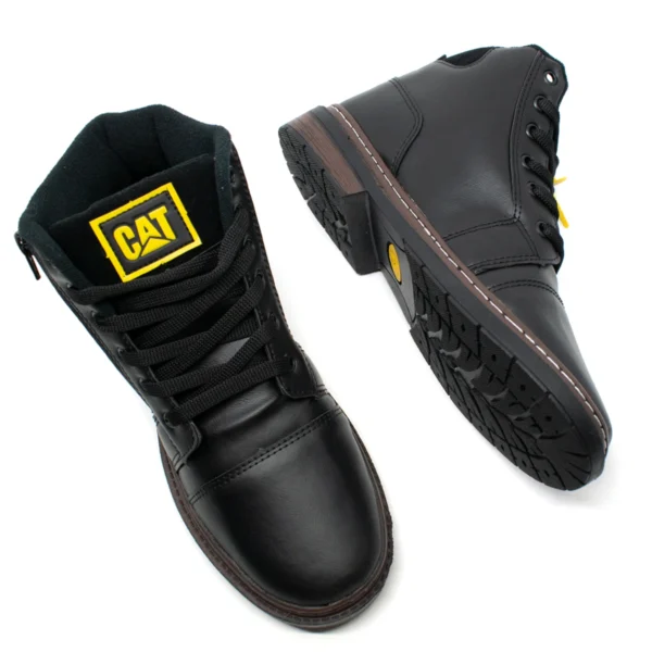 Bota Masculina Caterpillar Com Zíper