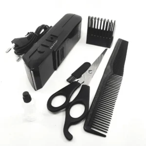 Máquininha XZ389 Recarregável Barba e Cabelo Completa