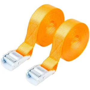 Kit 2 Cinta Catraca Amarração Carga 5m 250kg Reforçada