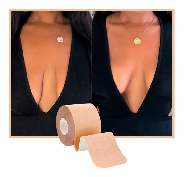 Fita Adesiva Levanta Seios Boob Tape 5m Discreta