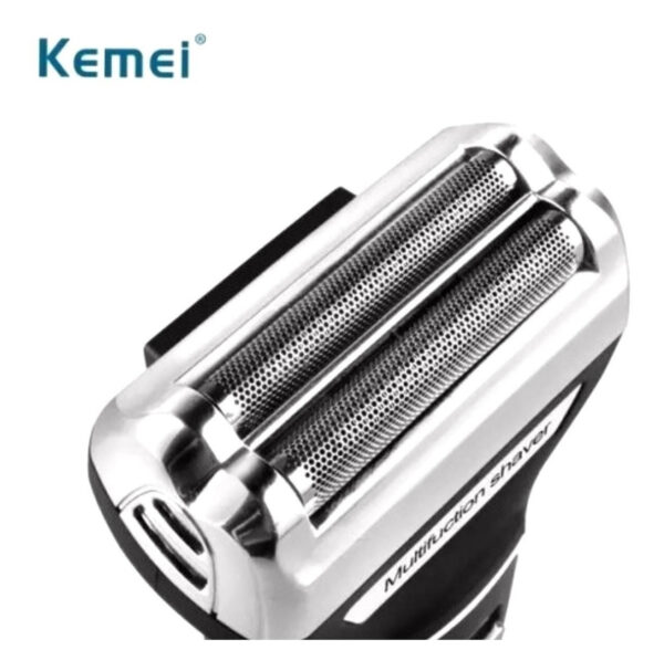 Barbeador e Cortador 3 em 1 Kemei KM-6776 Bivolt