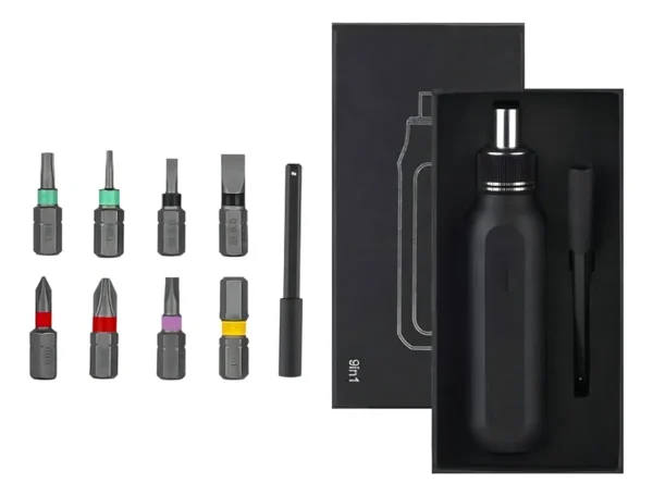 Chave de Fenda Catraca Xiaomi 16 em 1 Preta