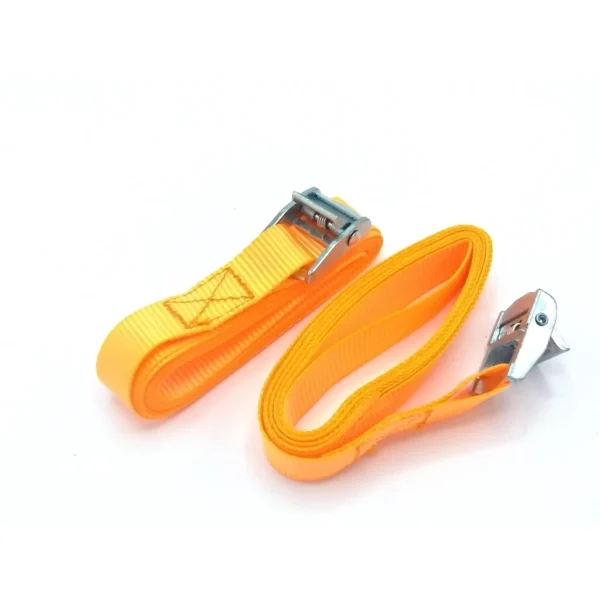 Kit 2 Cinta Catraca Amarração Carga 5m 250kg Reforçada