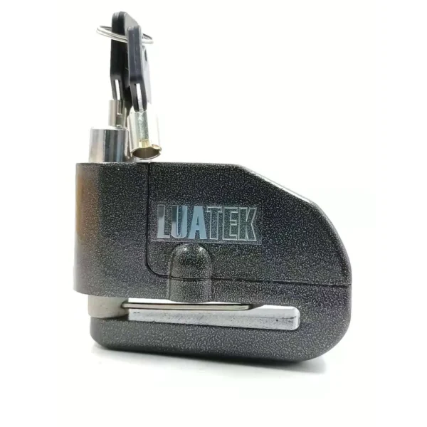 Trava Cadeado com Alarme para Moto Freio a Disco 110dB