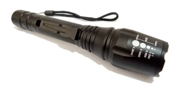Lanterna Tática LED 128000LM Recarregável Profissional