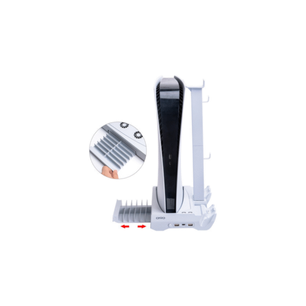 Base Suporte PS5 com Ventoinhas e Carregador Duplo