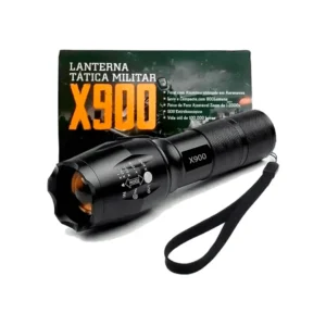 Lanterna X900 Original Militar Tática Recarregável