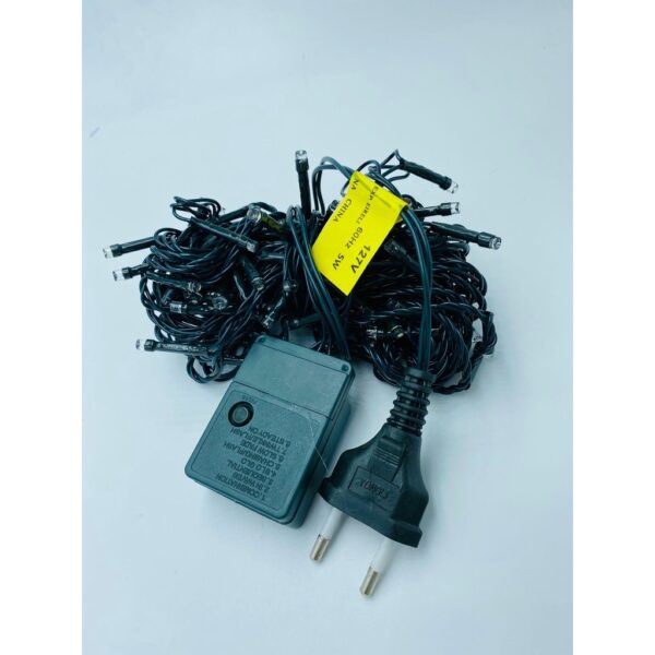 Pisca Pisca LED Natal 100 Leds 9m 8 Funções Branco e Colorido