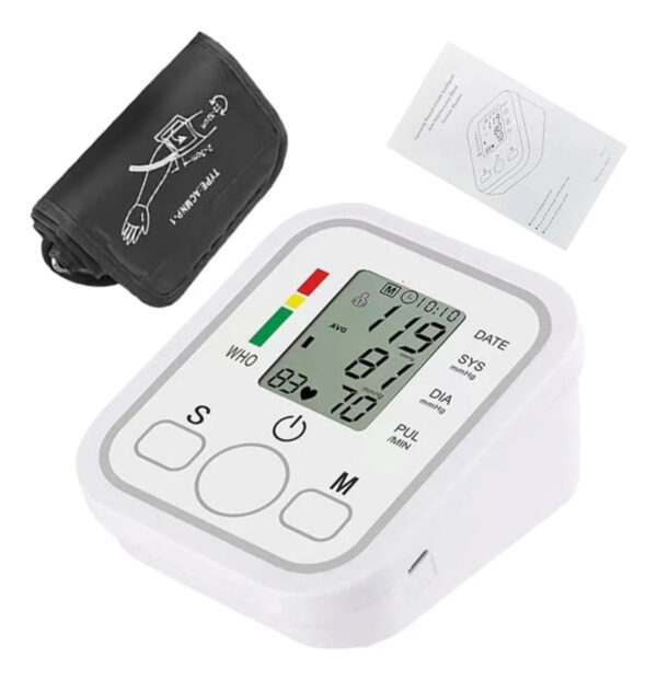 Medidor de Pressão Digital de Braço Smart Multicolor