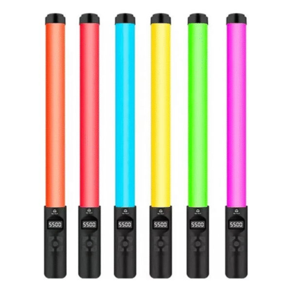 Bastão de Luz RGB Fotográfico Recarregável 3000K-6000K