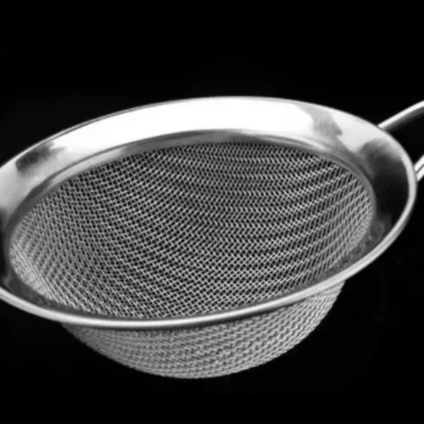 Kit 3 Peneiras Coador em Aço Inox Cozinha