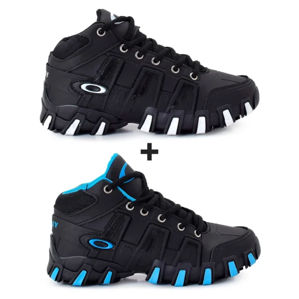 Kit 2 Pares de Tênis Infantil Botinha Oakley