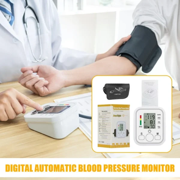 Medidor de Pressão Digital de Braço Smart Multicolor
