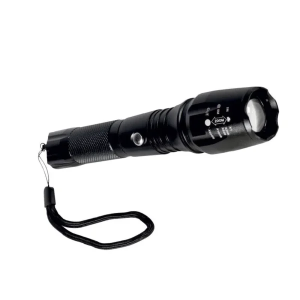 Lanterna Tática LED 128000LM Recarregável Profissional