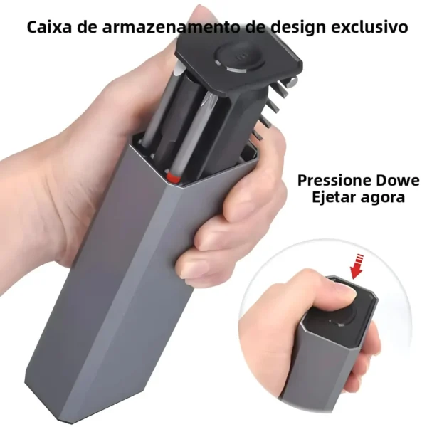 Chave de Fenda Catraca Xiaomi 16 em 1 Preta