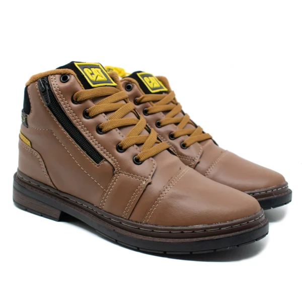 Bota Masculina Caterpillar Com Zíper