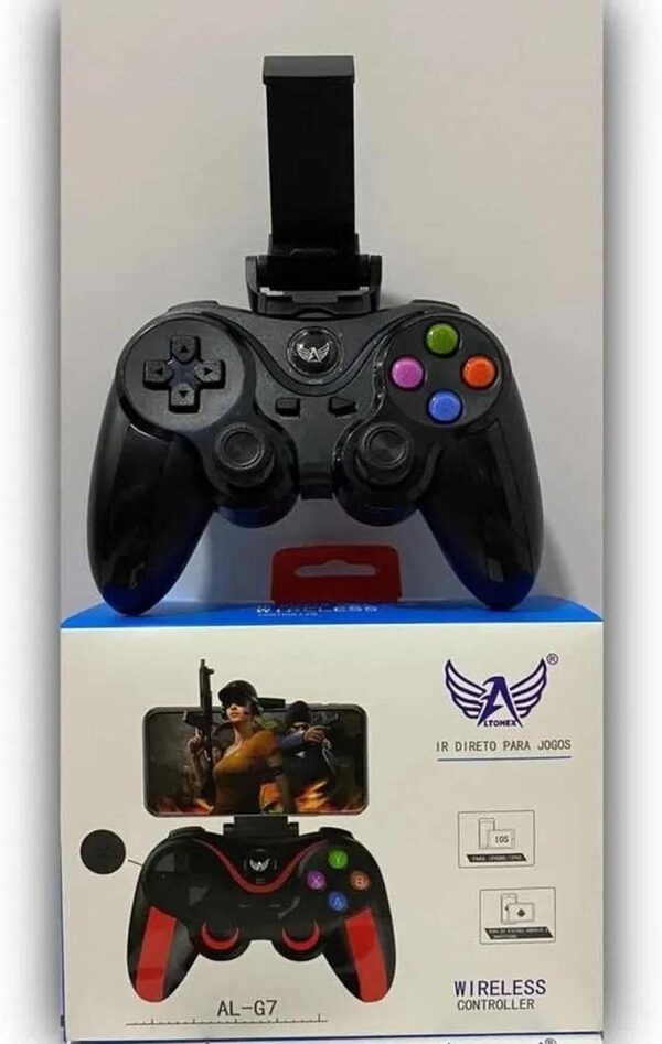 Controle Gamer Bluetooth AL-G7 Android e IOS Sem Fio