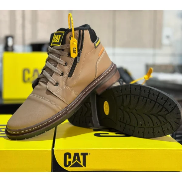 Bota Masculina Caterpillar Com Zíper