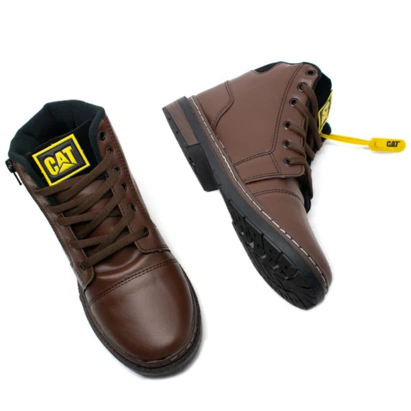Bota Masculina Caterpillar Com Zíper