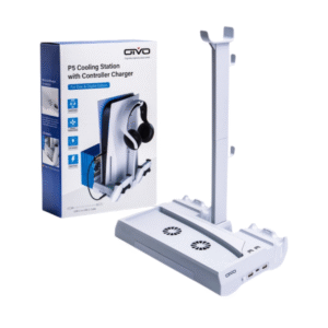 Base Suporte PS5 com Ventoinhas e Carregador Duplo