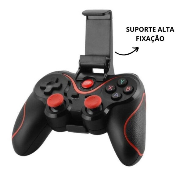 Controle Gamepad Bluetooth Celular Android iOS Kapbom