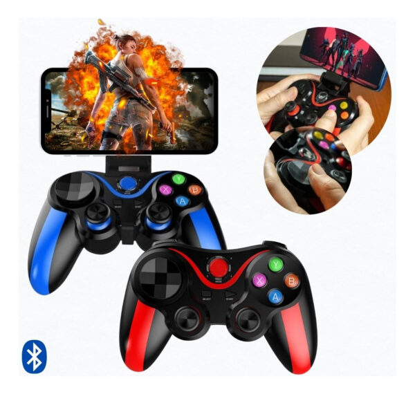 Controle Gamepad Bluetooth Celular Android iOS Kapbom