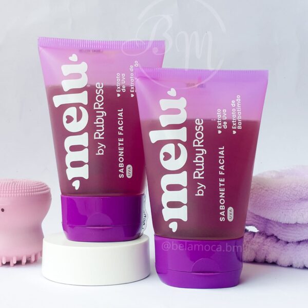 Sabonete Facial Melu UVA Ruby Rose 100ml