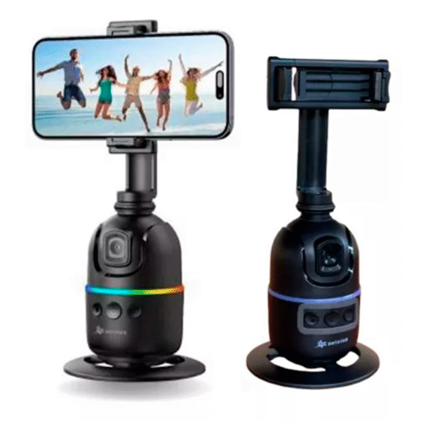 Gimbal Estabilizador Celular 360° com Rastreamento Facial