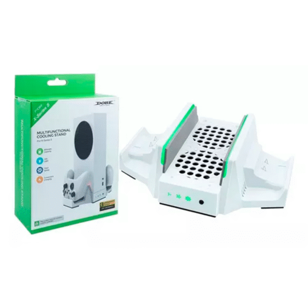 Base Cooler Xbox Series S com Carregador Duplo 800mAh