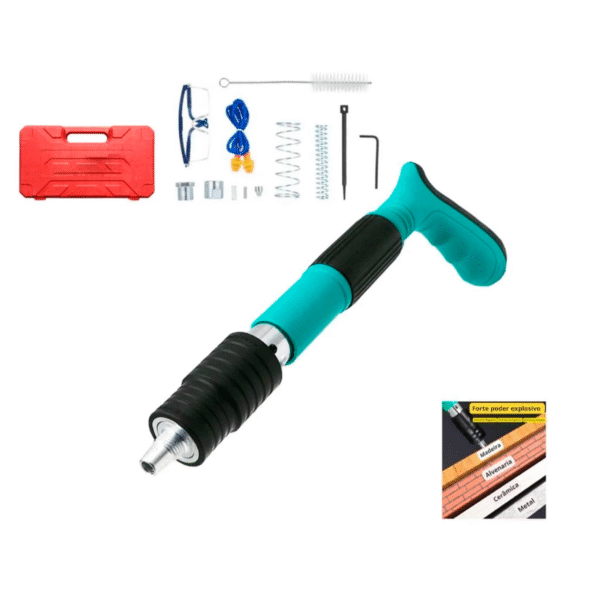 Pistola de Pino Finca Pino Ação Direta Kit Completo