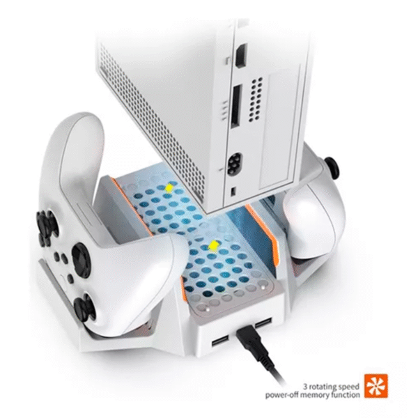 Base Cooler Xbox Series S com Carregador Duplo 800mAh
