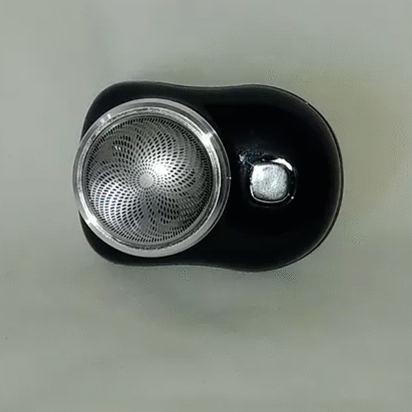 Barbeador Elétrico Portátil Dourado 4 Pentes Recarregável