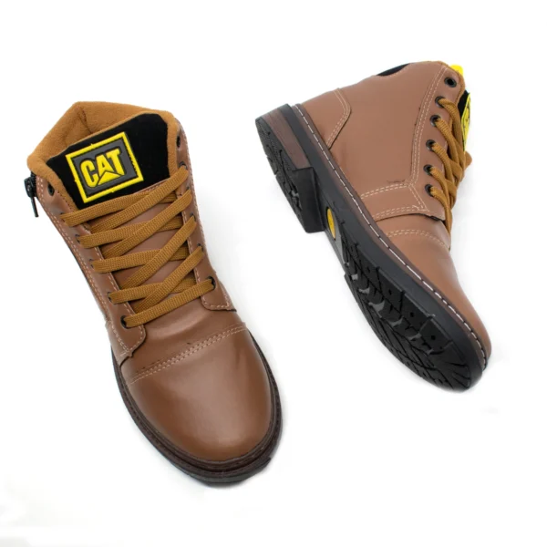 Bota Masculina Caterpillar Com Zíper