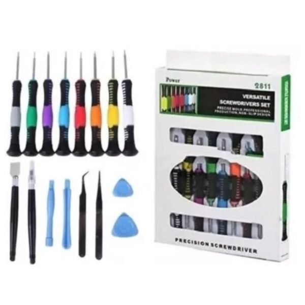 Kit Chaves 16 Peças Precisão Celular iPhone Notebook