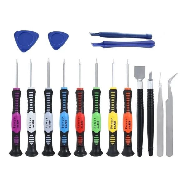 Kit Chaves 16 Peças Precisão Celular iPhone Notebook