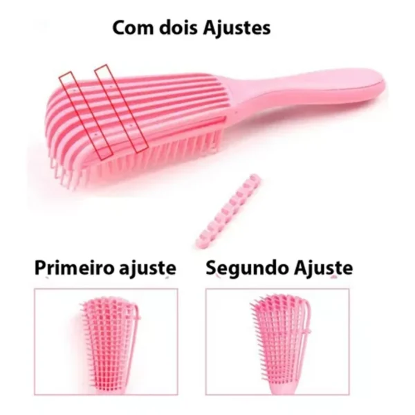Escova De Cabelo Polvo Pink