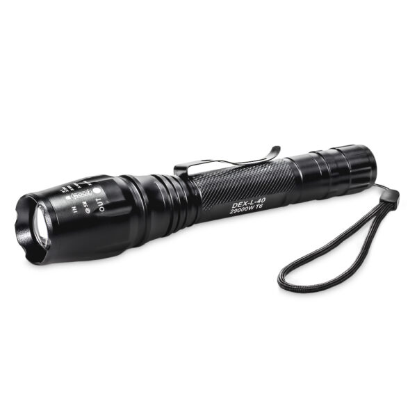 Lanterna Tática LED 128000LM Recarregável Profissional